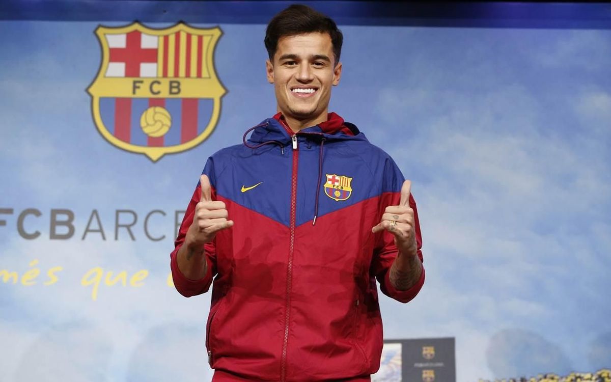 Coutinho, un año de azulgrana