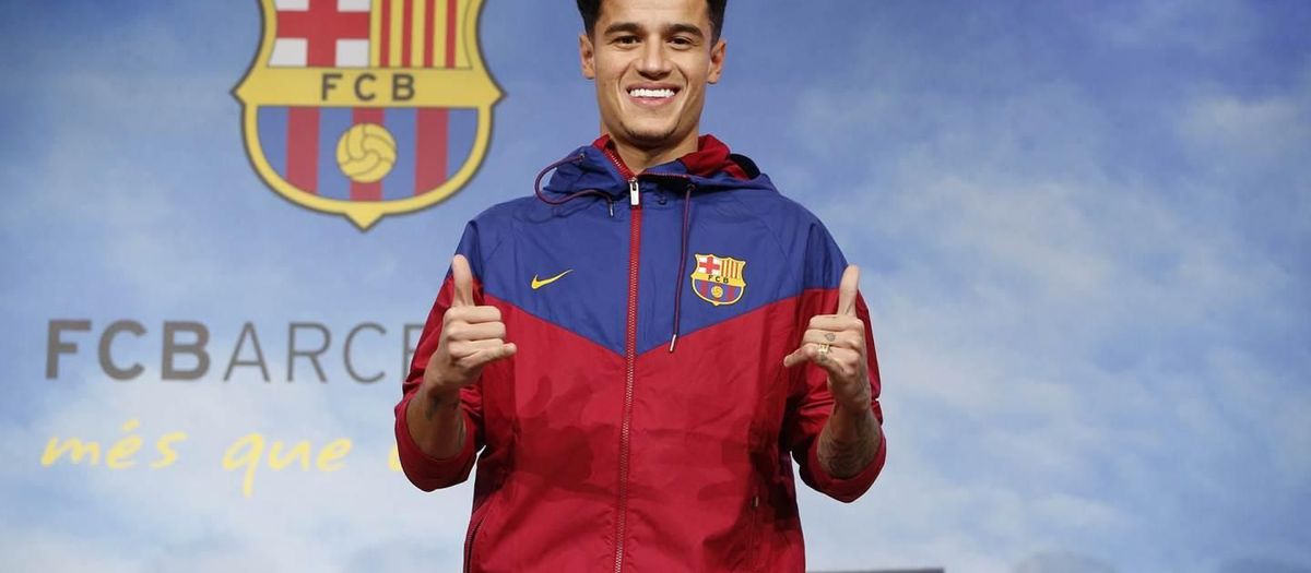 Coutinho celebrates a year at FC Barcelona