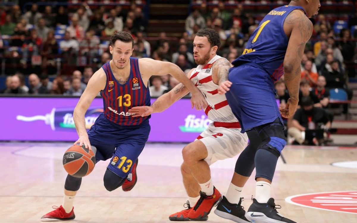 Olimpia Milan - Barça Lassa: A velocidad de crucero (85-90)