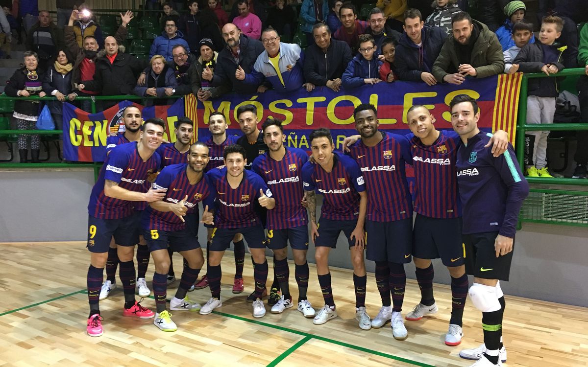 Naturpellet Segòvia 2-5 Barça Lassa: Top of the league
