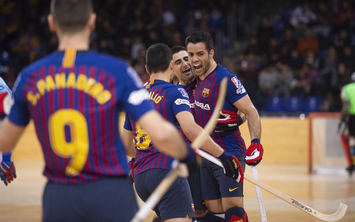 Barça Lassa – Oliveirense: Gran victòria en un festival golejador (7-6)