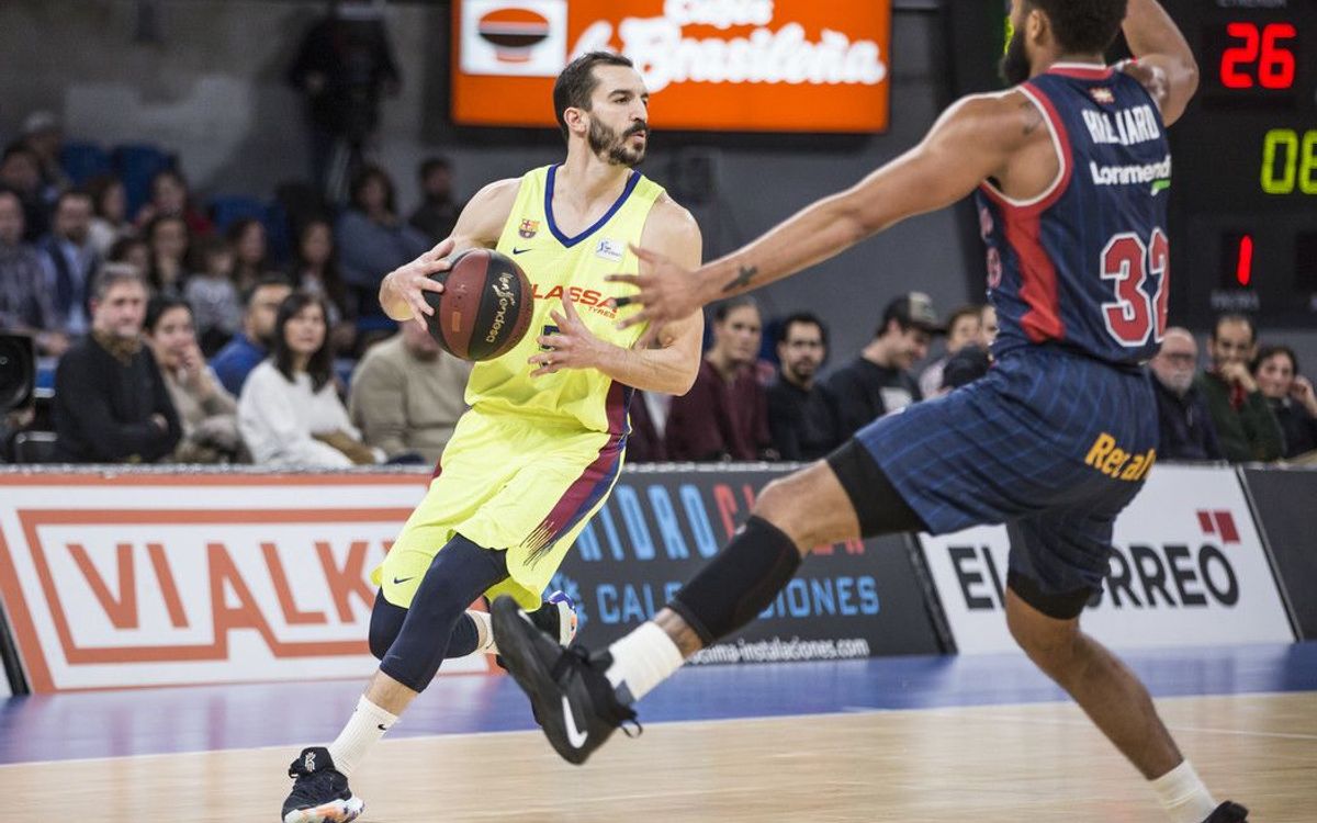 Baskonia - Barça Lassa: Victoria de mérito en el Buesa Arena (73-82)