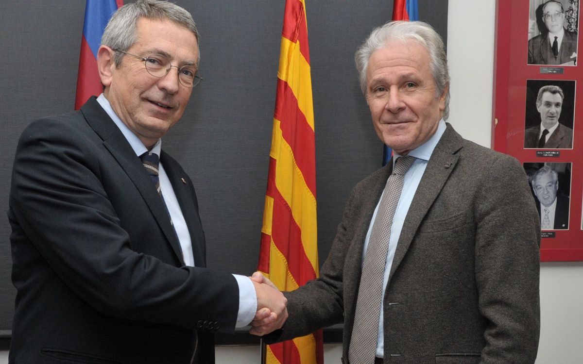 Ramon Alfonseda, proclamat oficialment president de l'Agrupació Barça Jugadors