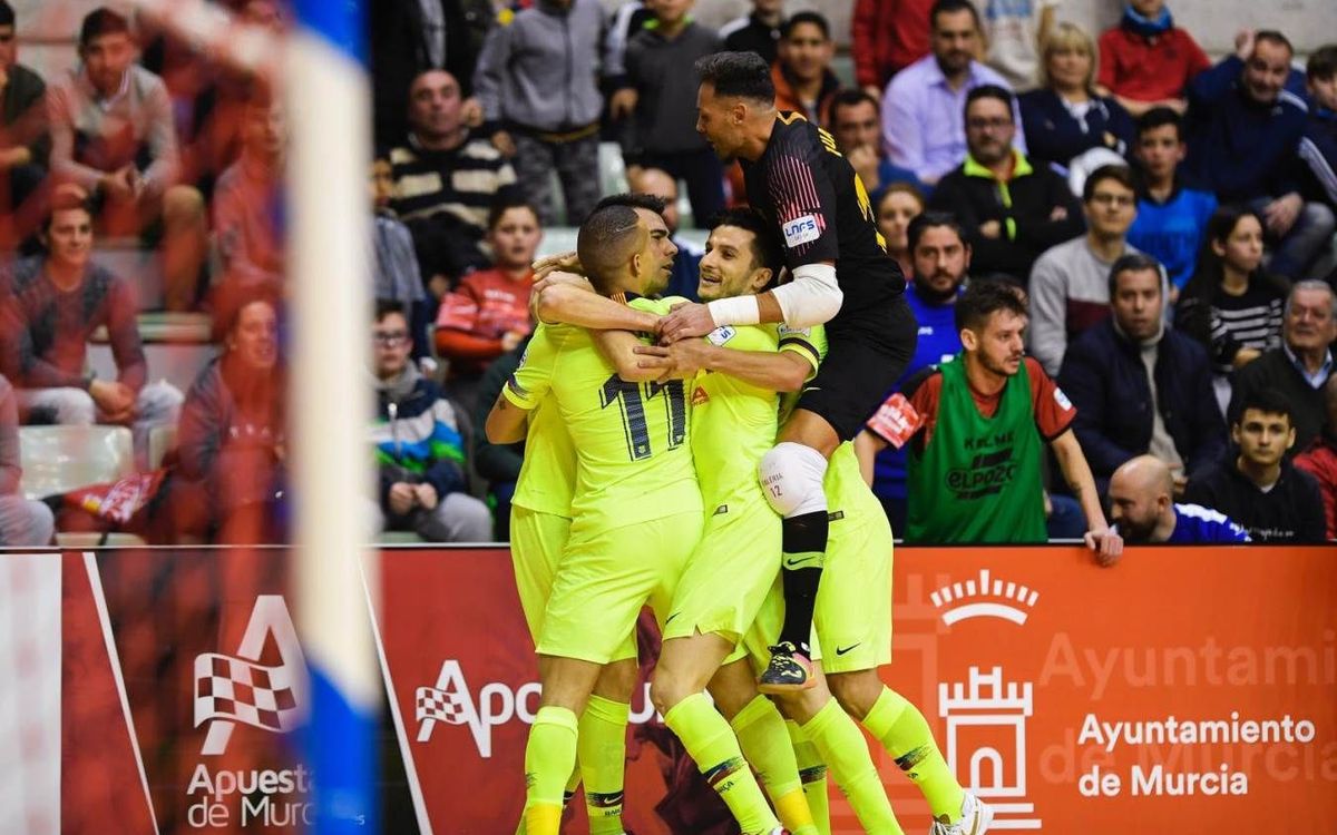 ElPozo Múrcia 2-2 Barça Lassa: Through on penalties!