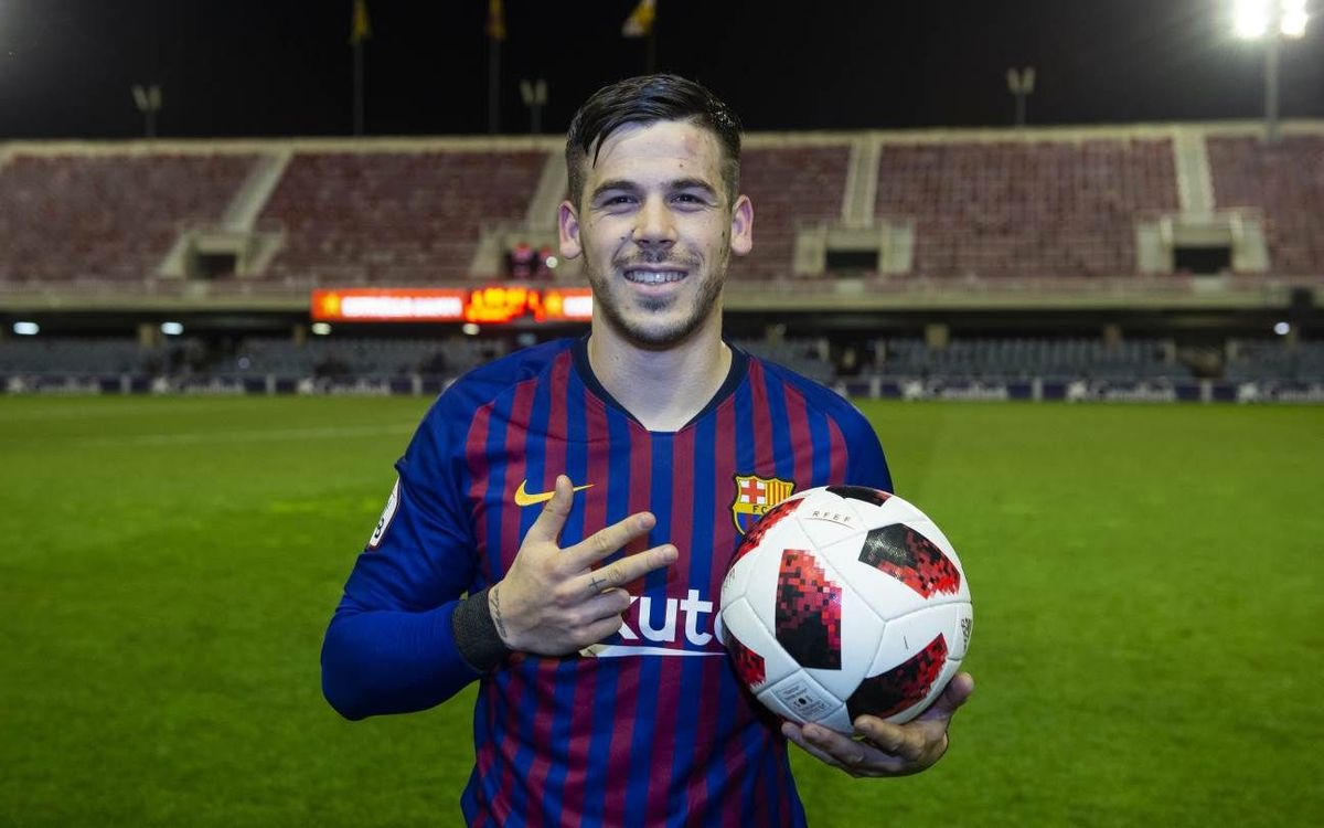 Hat-trick de Carles Pérez un año después de Tenerife