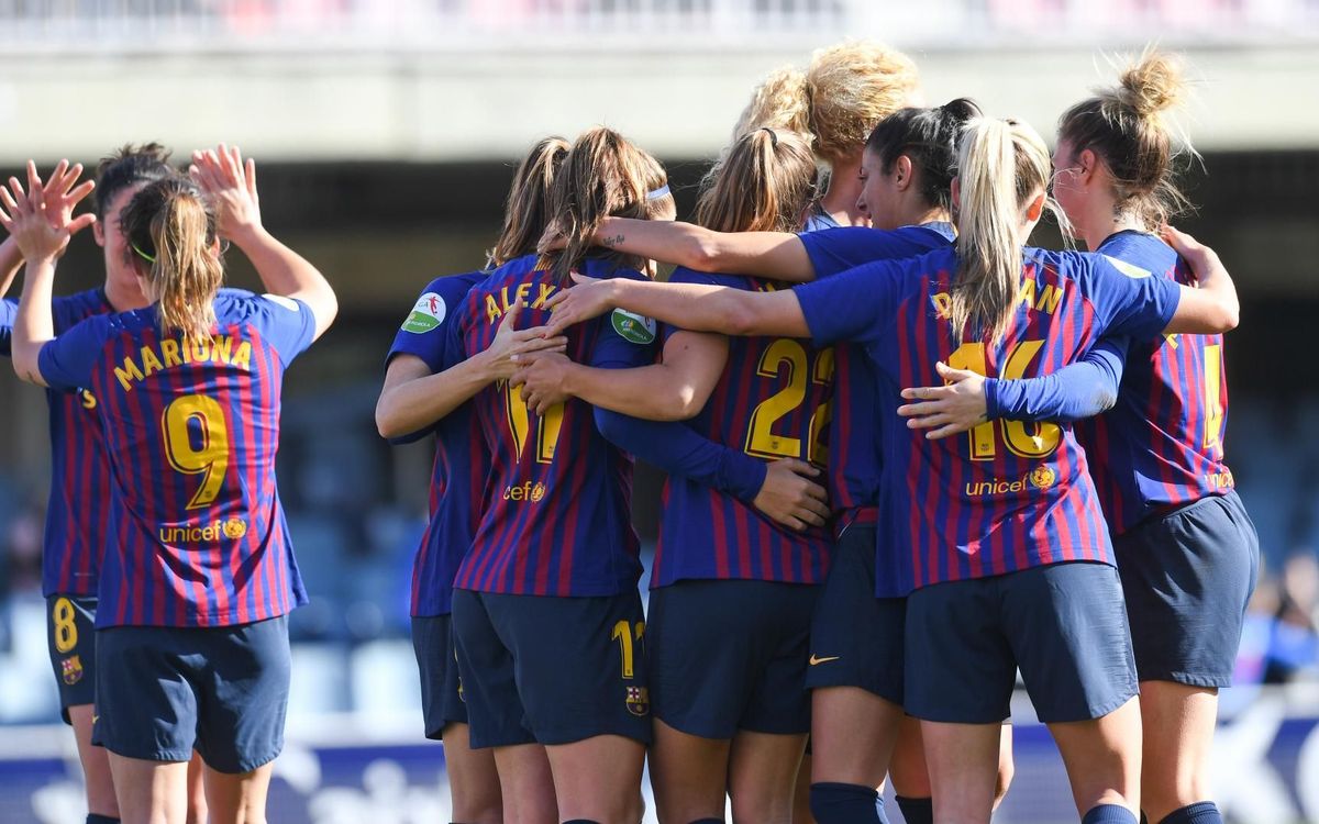 Barça Femenino - Athletic Club: Tres puntos vitales en el Miniestadi (2-1)