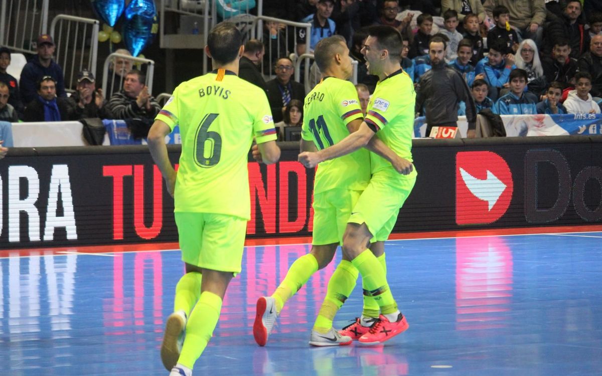 Peñíscola Rehabmedic – Barça Lassa: Ferrao rompe el muro (0-1)