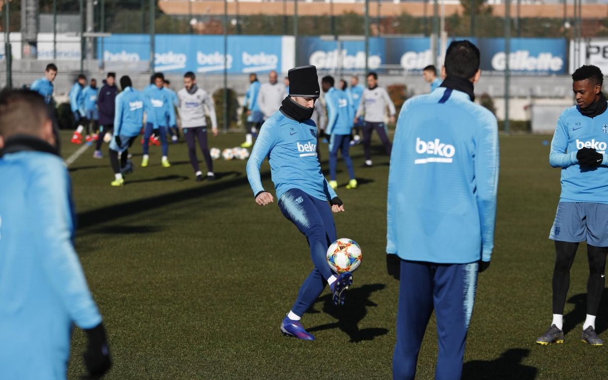 Recuperación antes de afrontar la Copa