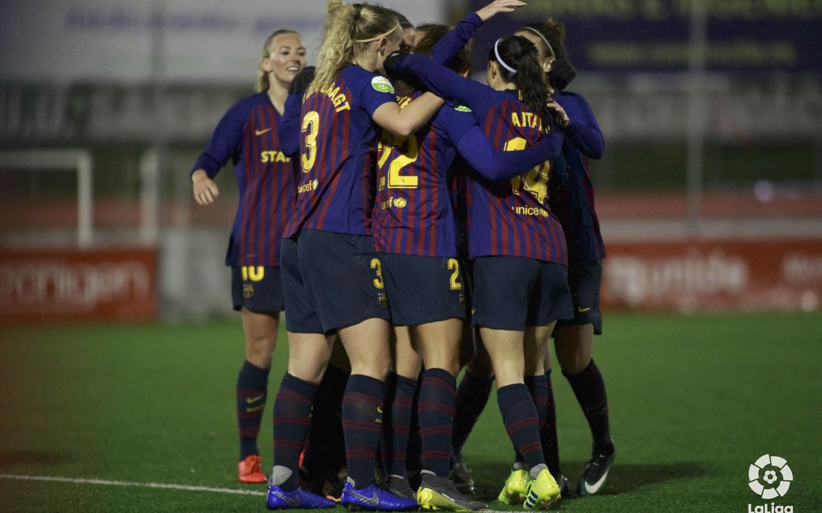 Madrid CFF - Barça Femenino: Con paso firme a semifinales (0-3)