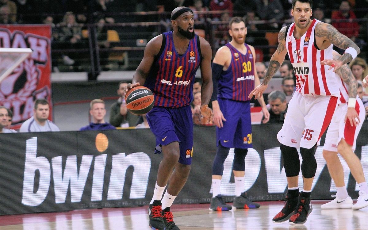 Olympiacos 55 Barça Lassa 76: Great away win in the Pireu