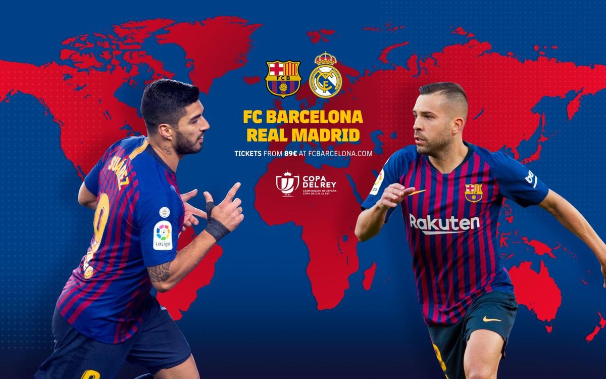 Quan i on es pot veure el Barça - Madrid de Copa
