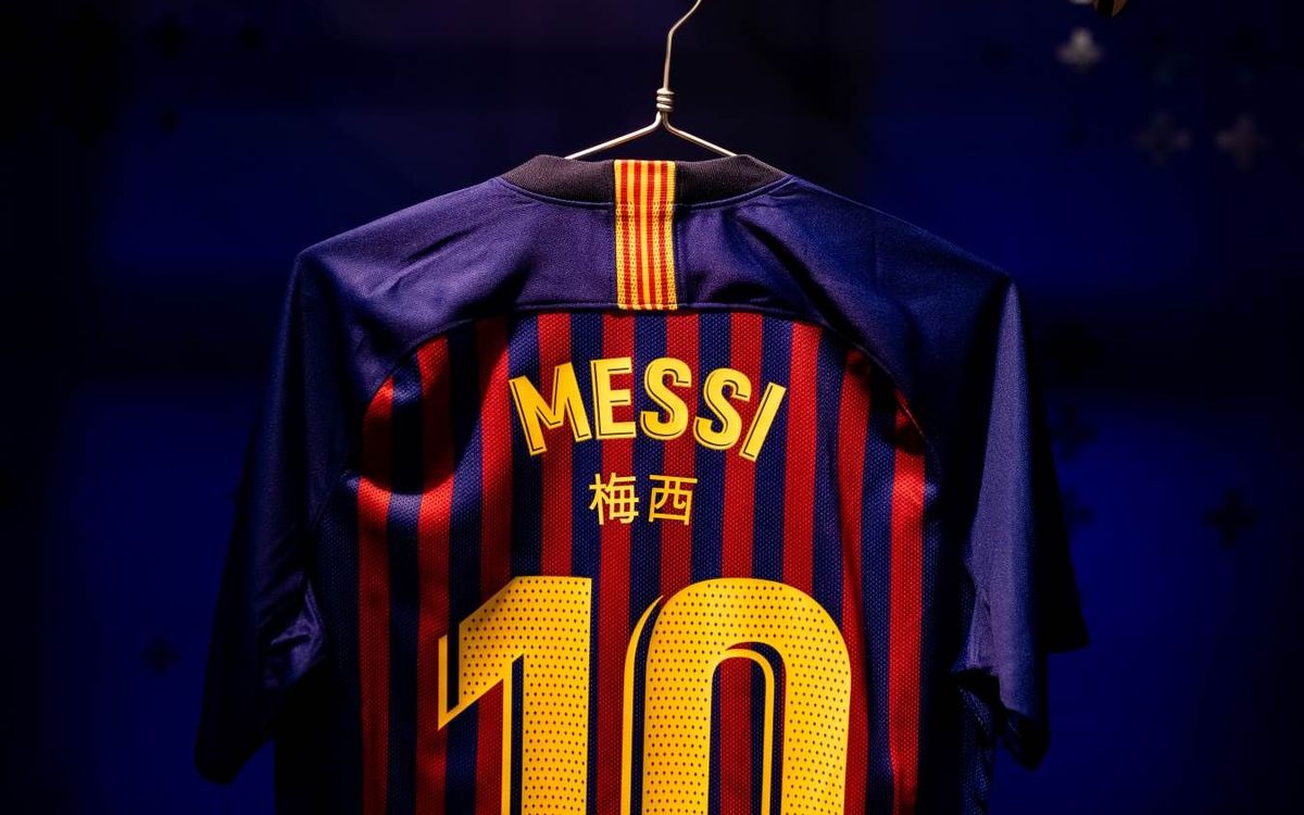 Barça players will have their names in Chinese for El Clásico