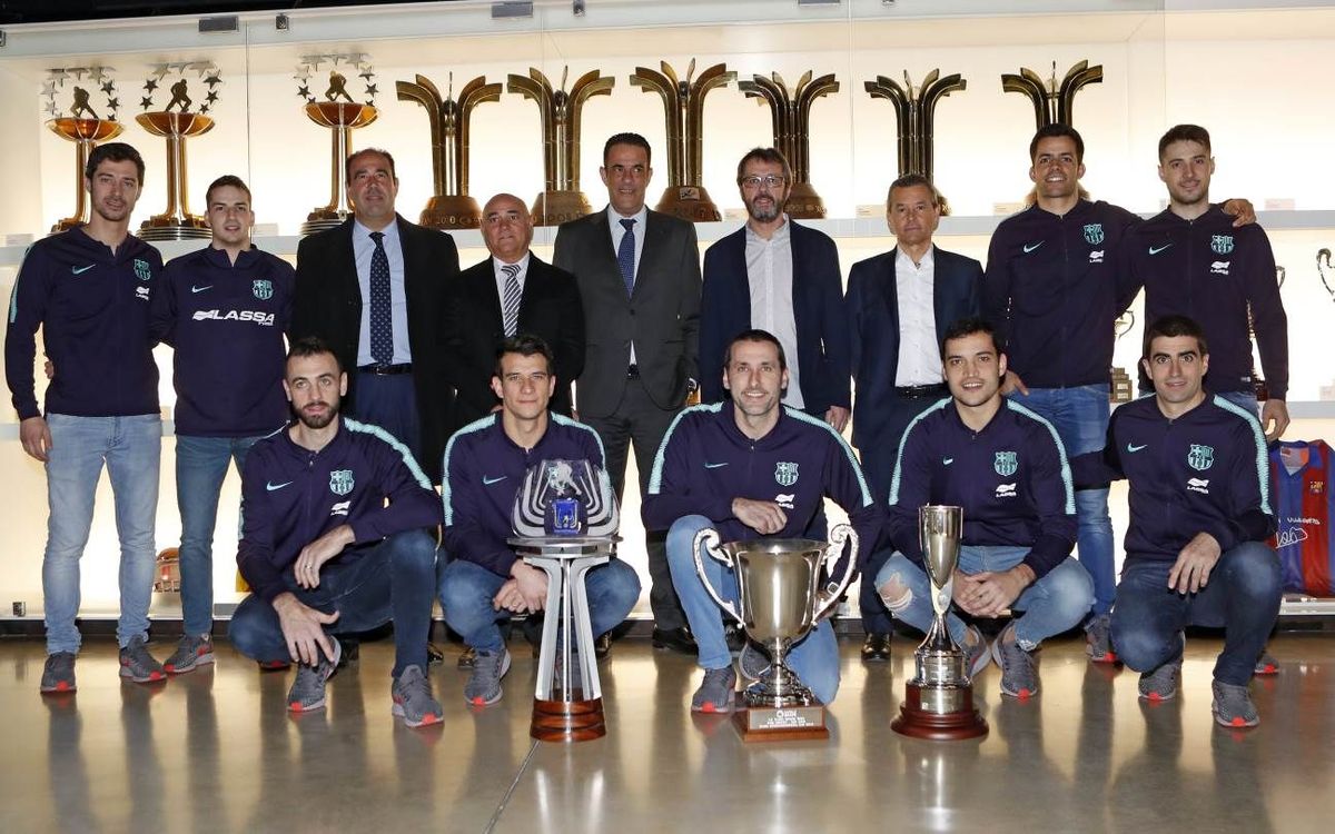 El segundo triplete del 2018, en las vitrinas del Museo