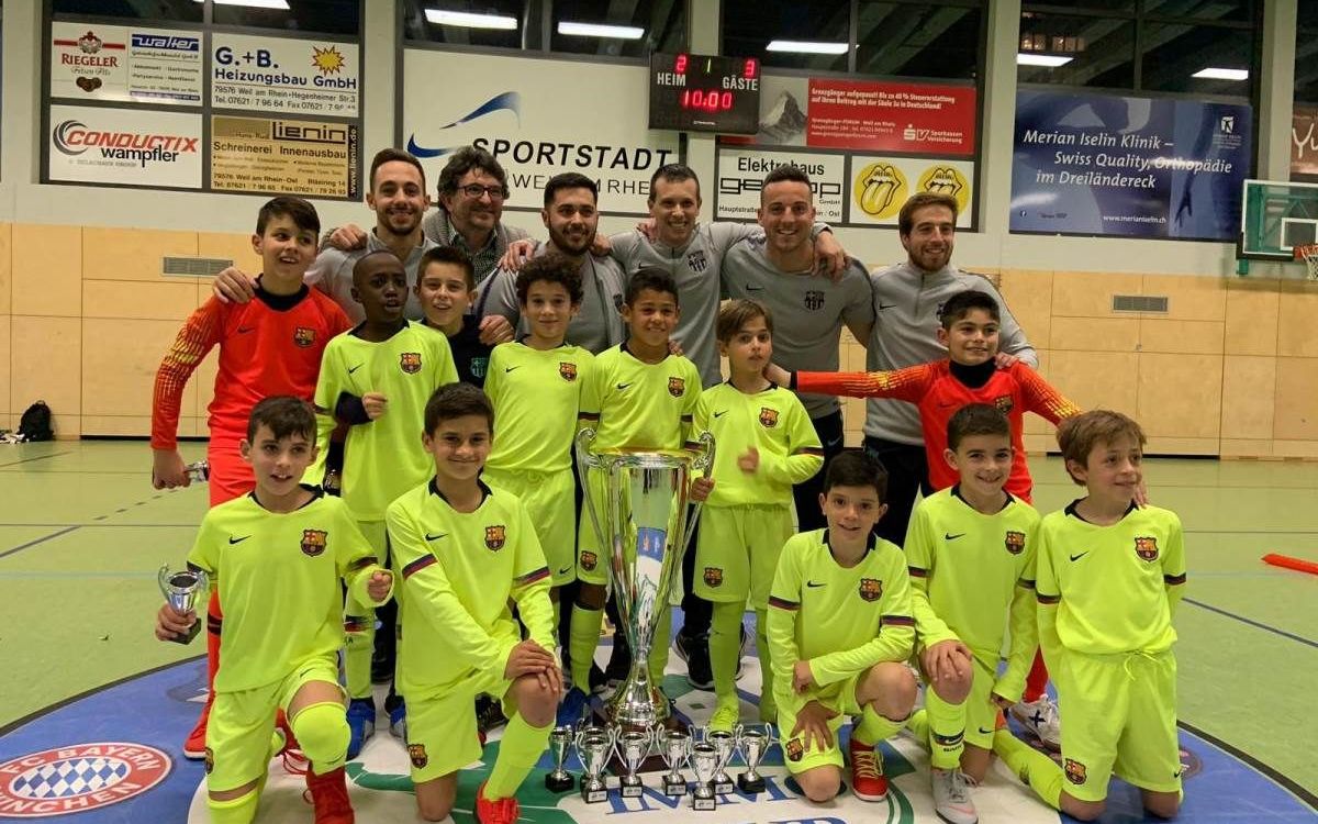 Doblete del Benjamín B en Alemania