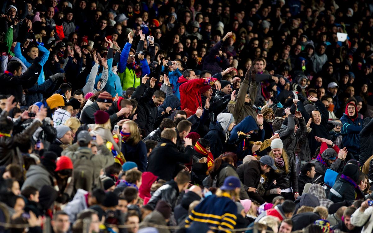 Barça-Milan: tickets go on sale Tuesday 5th for members and fans
