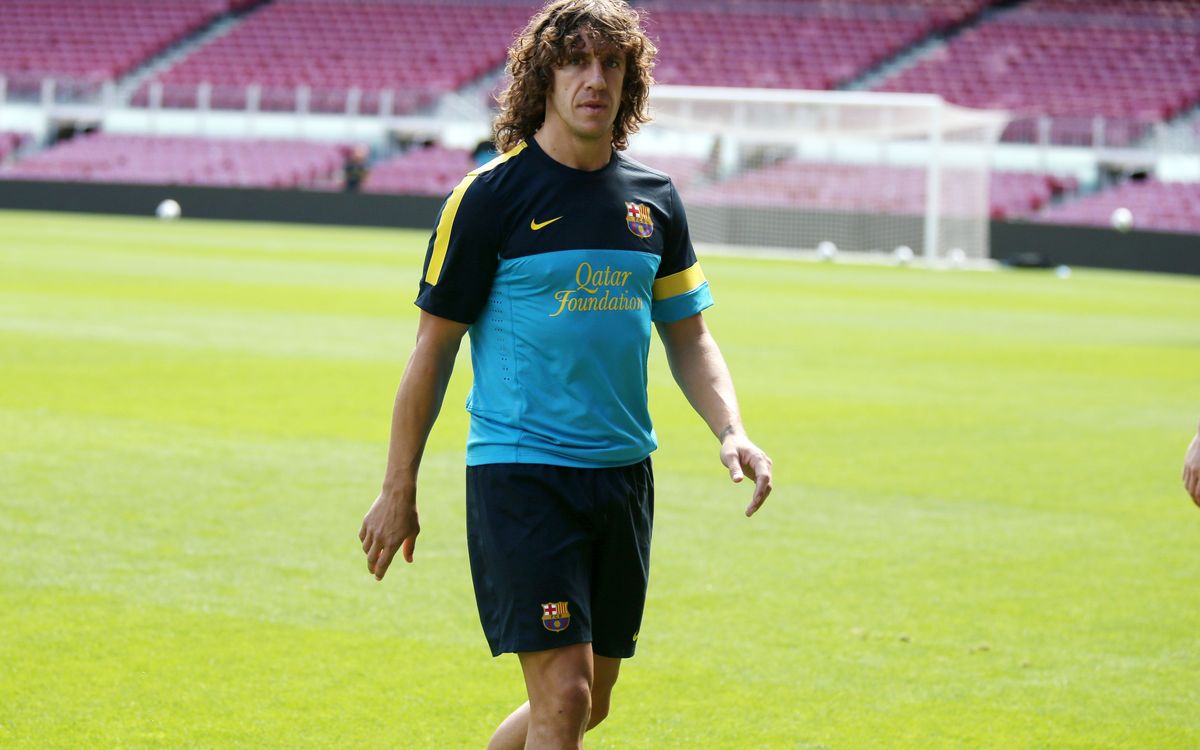 Puyol, baixa per precaució