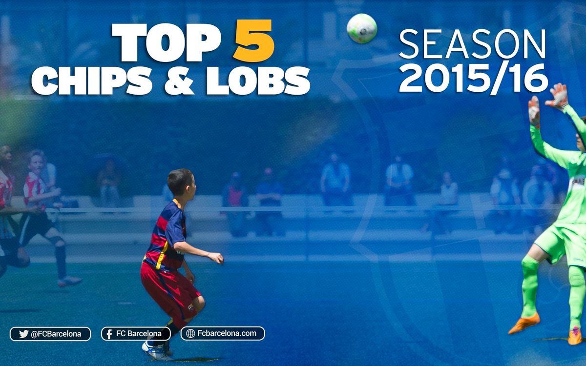 Los cinco mejores goles de vaselina de la Masia