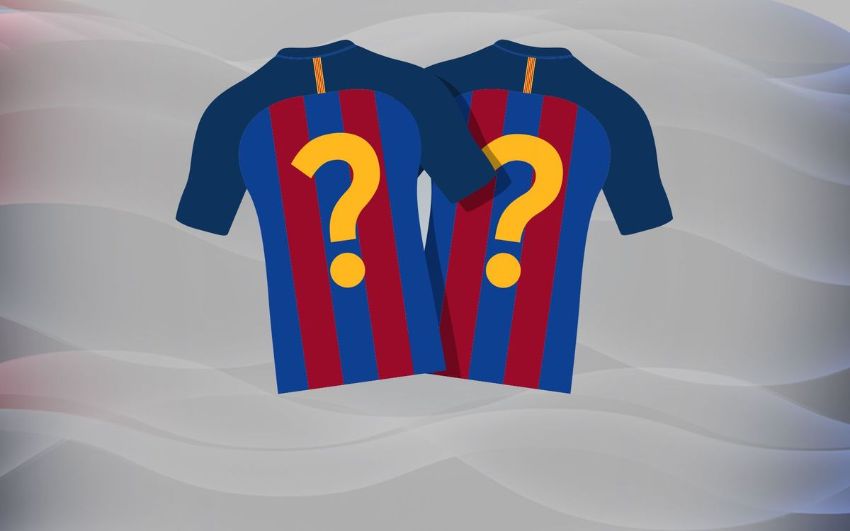 Los nuevos dorsales del FC Barcelona