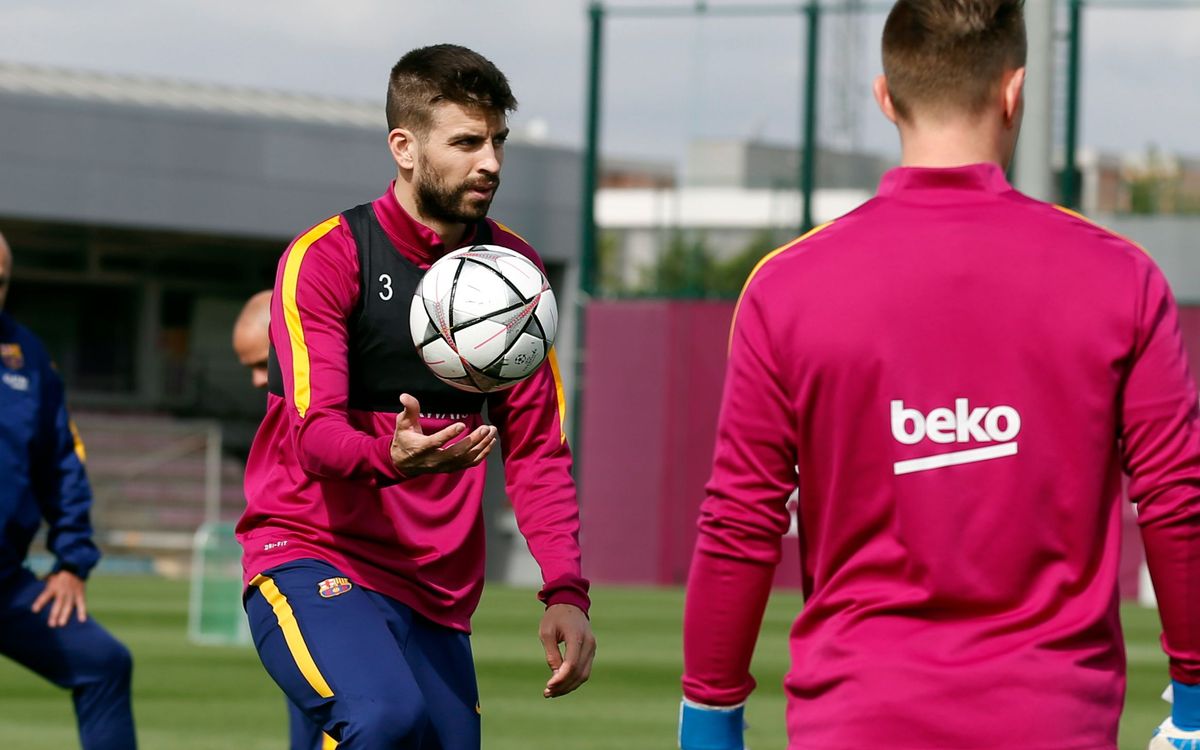 El plan de entrenamientos de una semana con el regreso a la Liga de Campeones