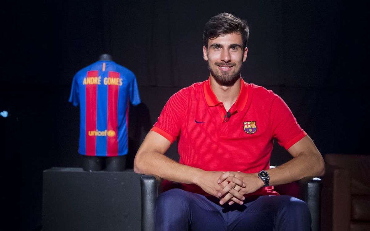 André Gomes: “Prometo treball, humilitat i sacrifici per ajudar l’equip”