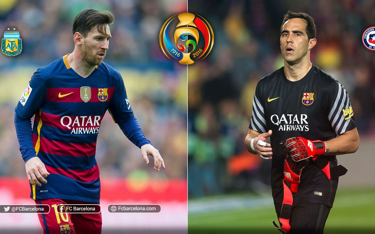 Messi i Bravo se citen a la final de la Copa Amèrica