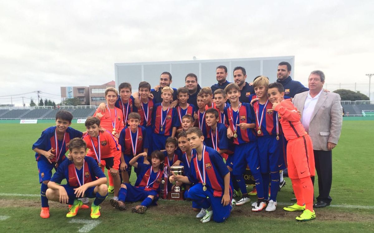 El Infantil B gana la World Challenge Cup