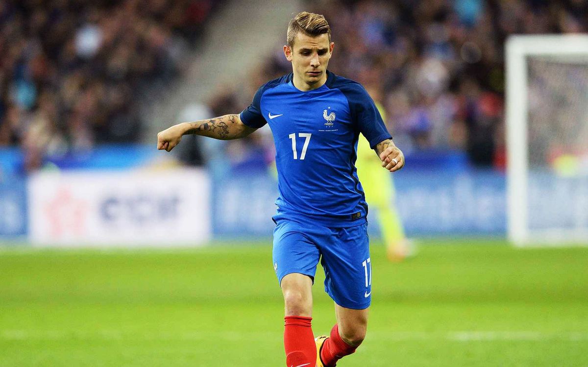 Lucas Digne, velocitat i precisió per la banda