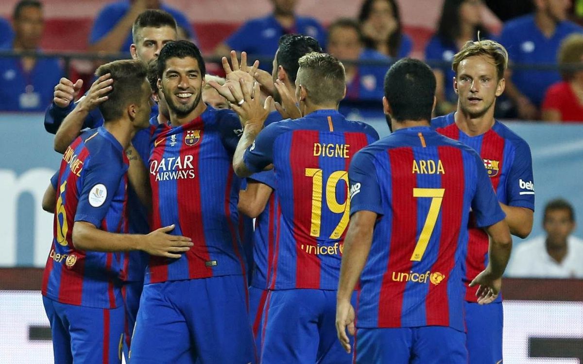 FC Barcelona – Sevilla FC: Estrena tranuitadora per ser Supercampió