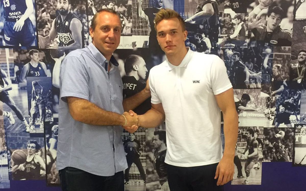 Lasse Andersson jugará en el Barça Lassa las cuatro próximas temporadas