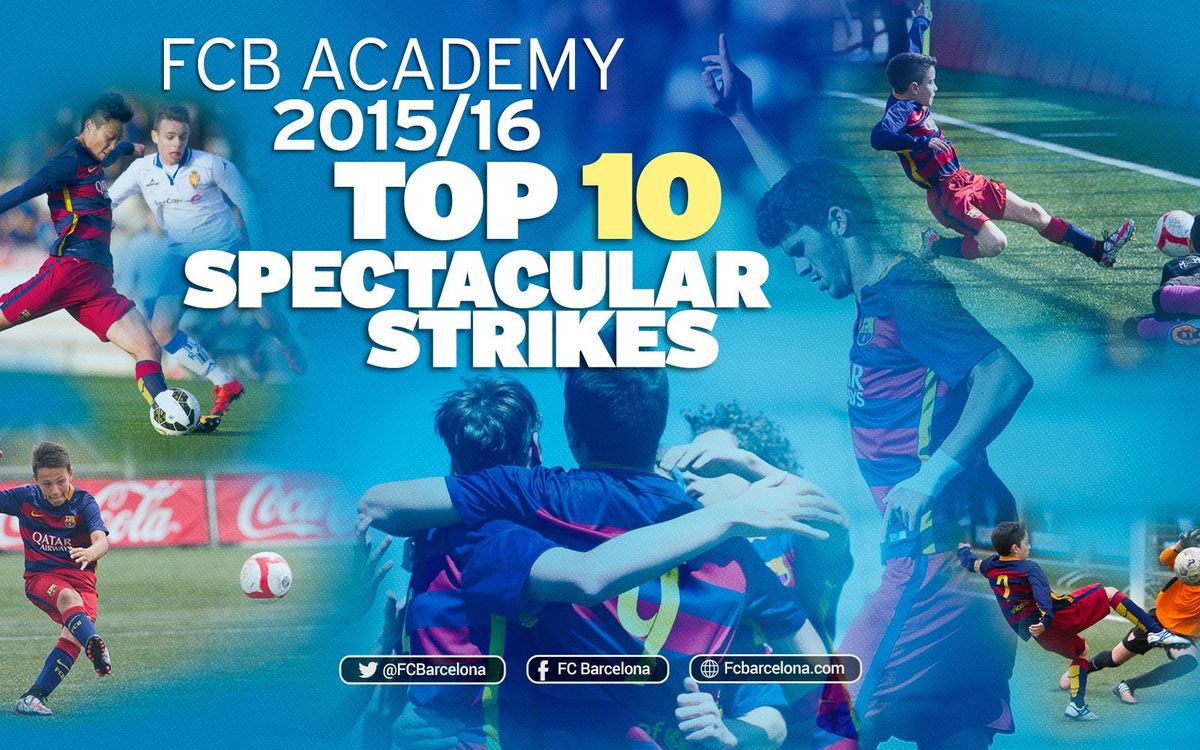 Les 10 millors rematades de la temporada dels equips formatius del FC Barcelona