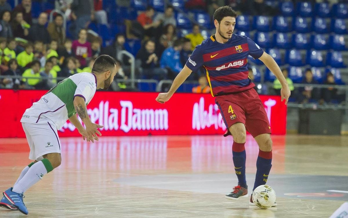 El FC Barcelona Lassa acaba hoy la Liga regular de la LNFS