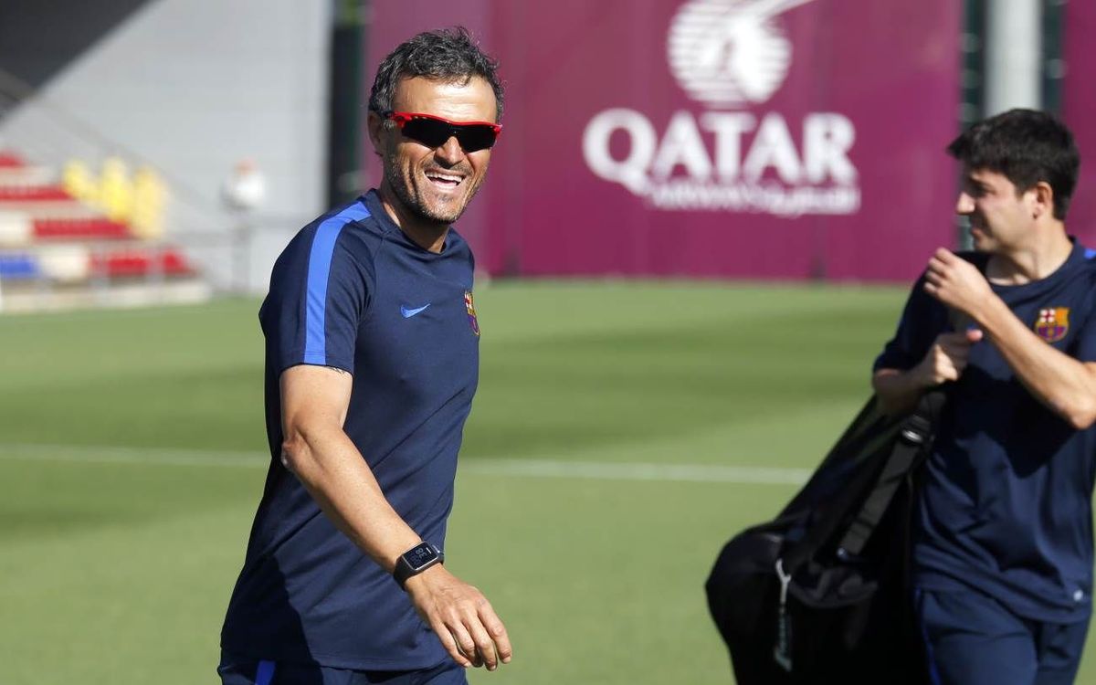 Luis Enrique: “Llegamos en buena condición y en circunstancias óptimas para esta final”