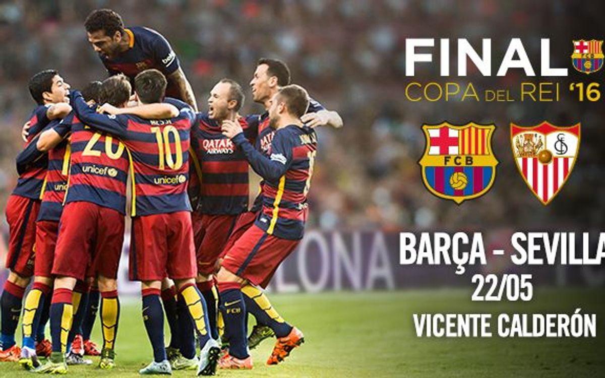 Final de la Copa del Rei: entrades a partir de l’11 d’abril