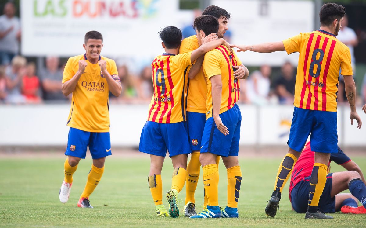 Bona estrena del Barça B a la pretemporada (0-6)