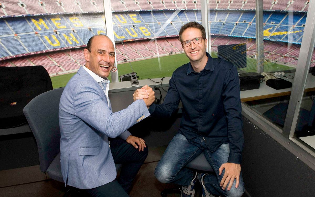 Carles Vich i Aleix Santacana, els nous 'speakers' del Camp Nou
