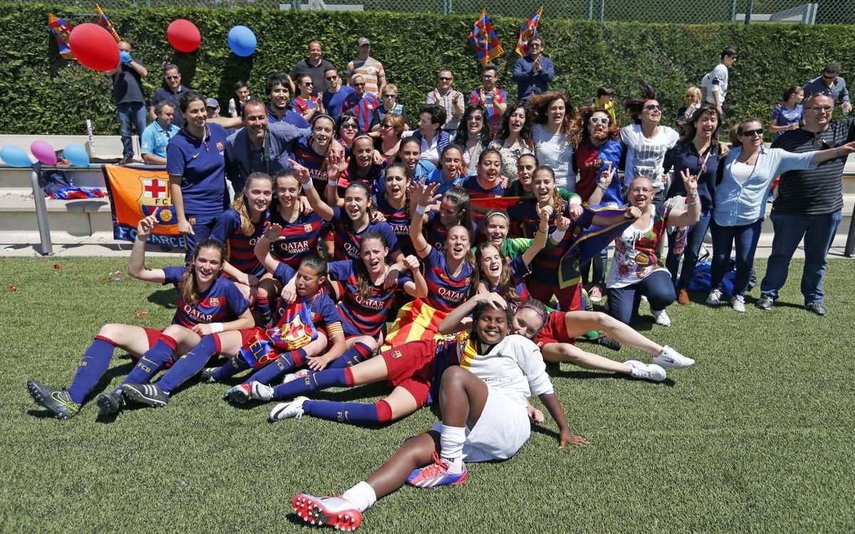 El Femenino B, campeón de la Segunda División