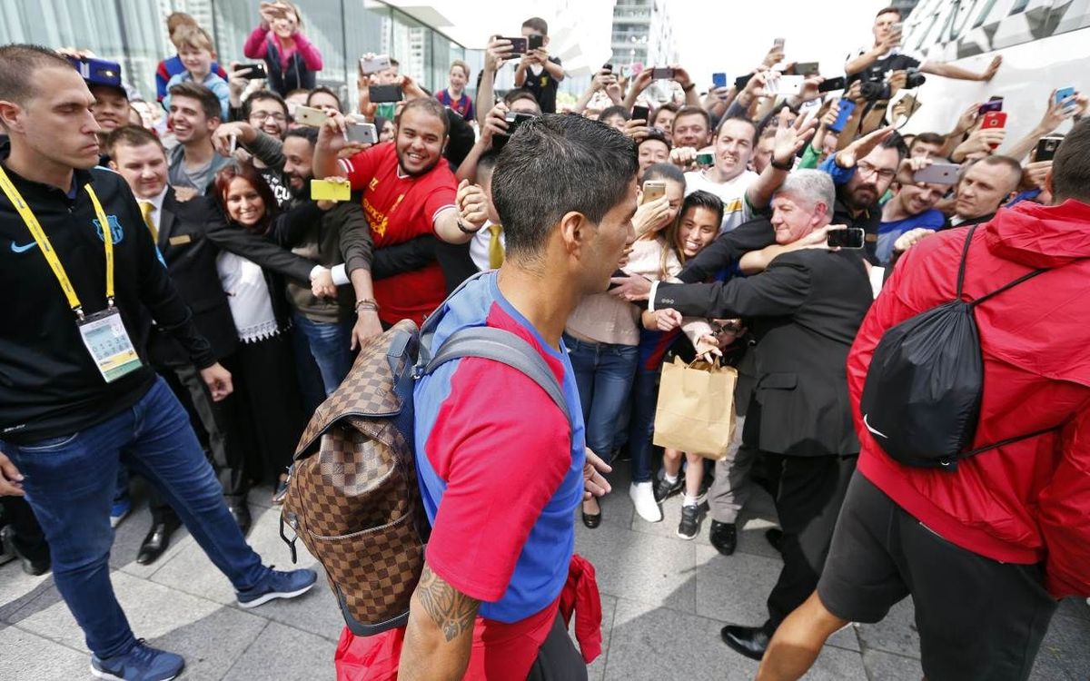 El Celtic - Barça de Dublin, desde dentro