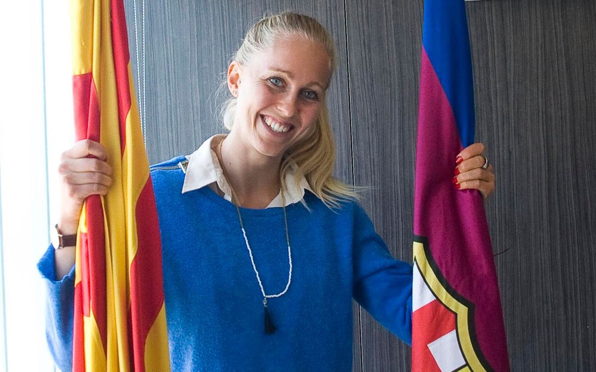Line Røddik Hansen, del Olympique de Lyon al Barça Femenino