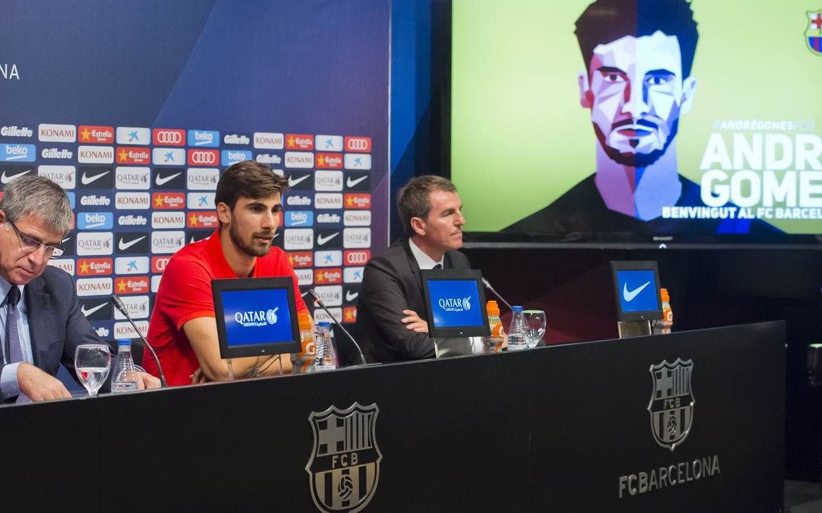 André Gomes: “El Barça lliga amb la meva personalitat”