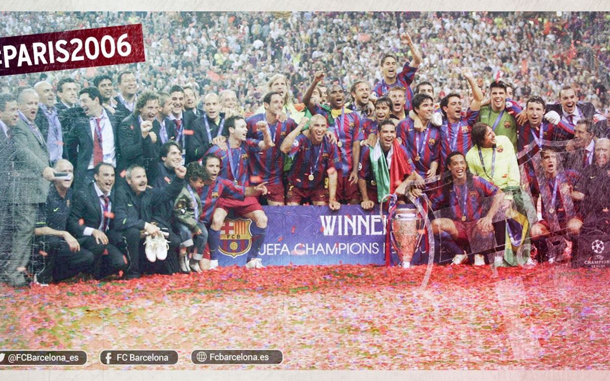 Revive la Champions de hace diez años con la etiqueta #París2006