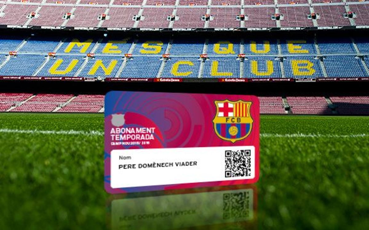 Nueva numeración en la lista de espera de abonos en el Camp Nou