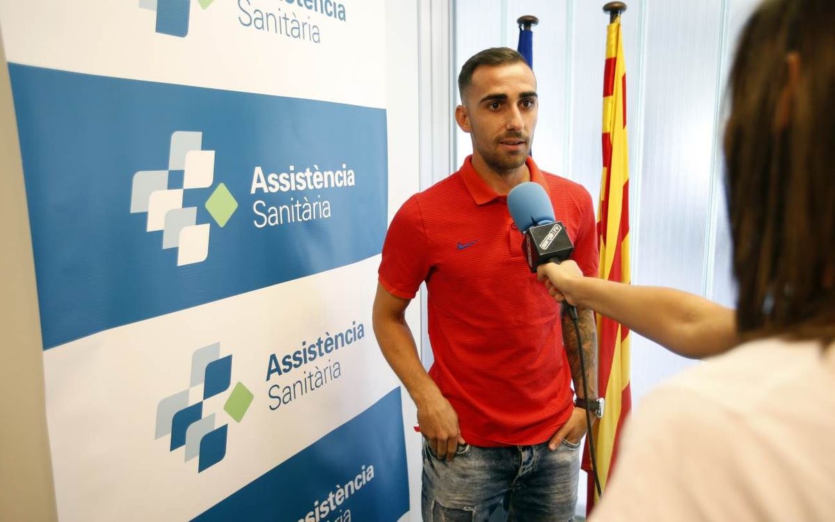 Paco Alcácer: “És una il·lusió molt gran”