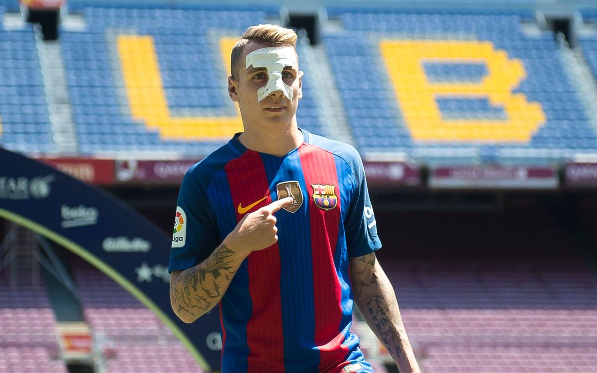 Lucas Digne: “És un projecte esportiu enorme i respondré a la confiança del Barça”