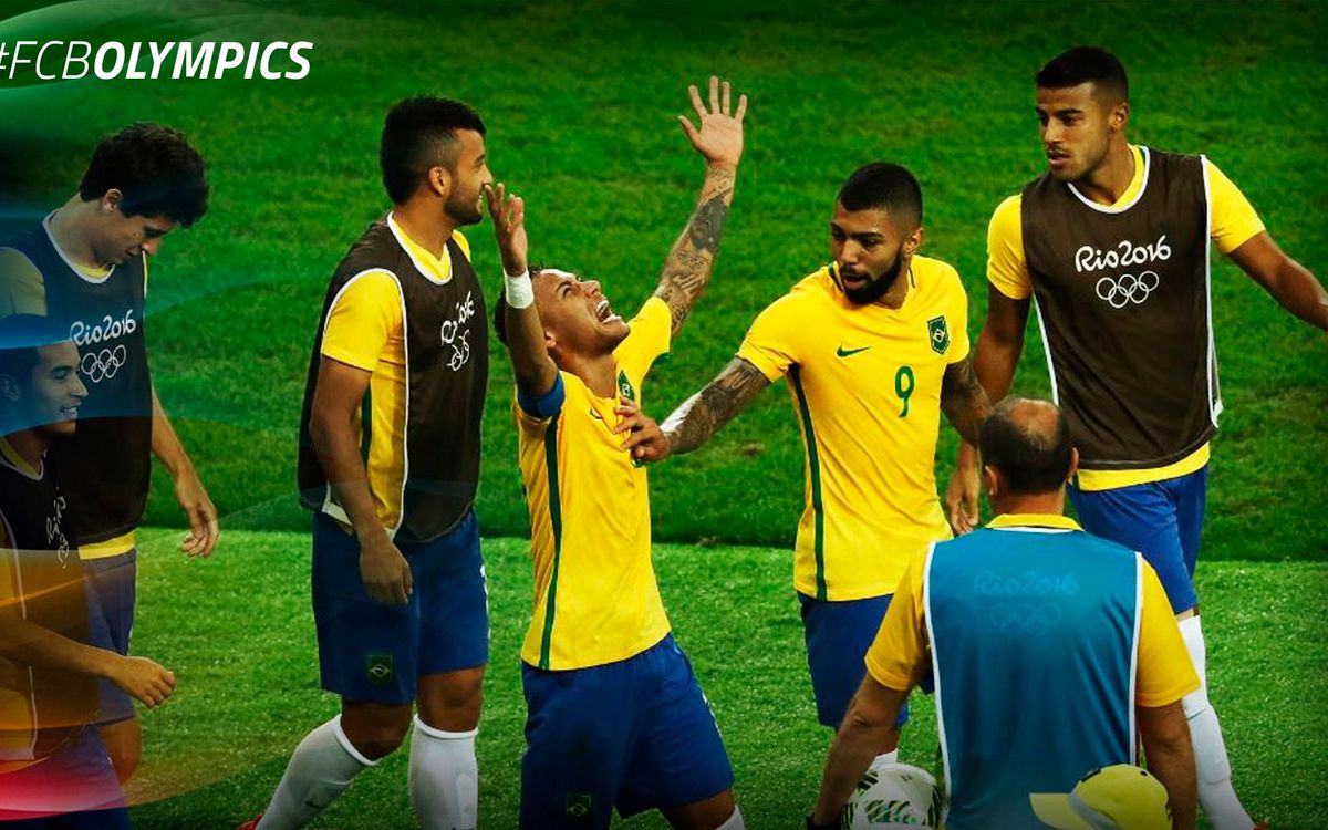 Or olímpic per a Neymar i Rafinha!