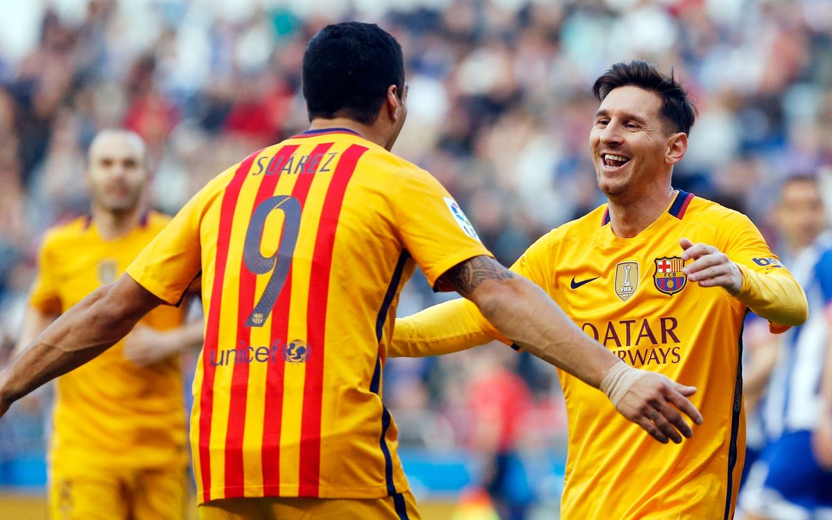 Messi i Suárez, nominats al premi de Millor Jugador d’Europa de la UEFA