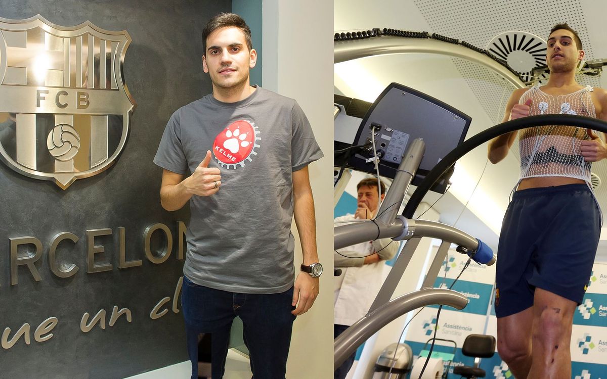Adolfo y Quintela se incorporan al Barça Lassa