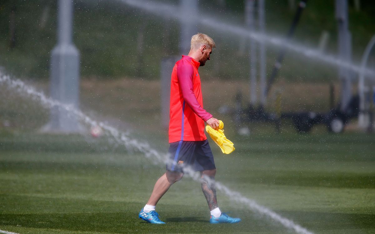El so de l''stage' del FC Barcelona a St. George’s Park