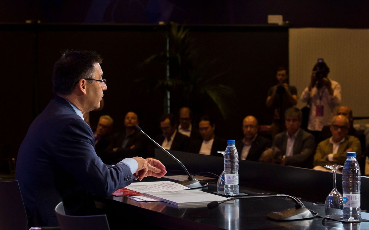 Els punts clau de la roda de premsa de balanç de Josep Maria Bartomeu