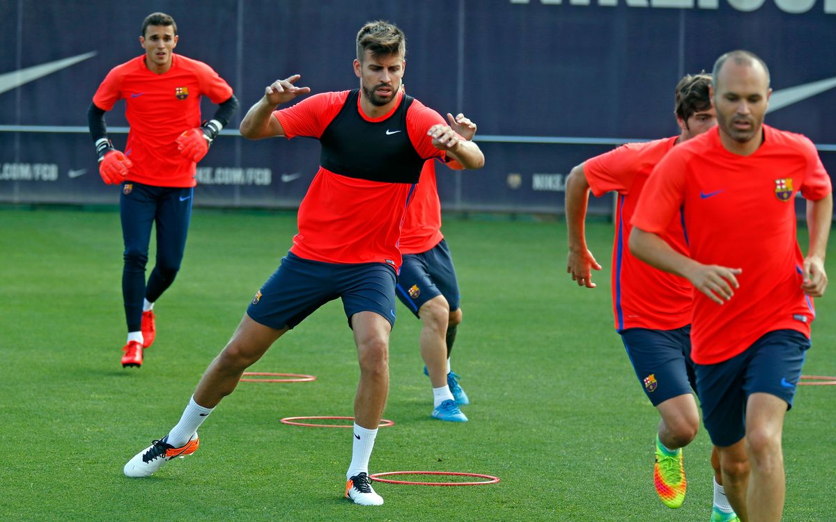 El plan de entrenamientos de una semana con dos amistosos