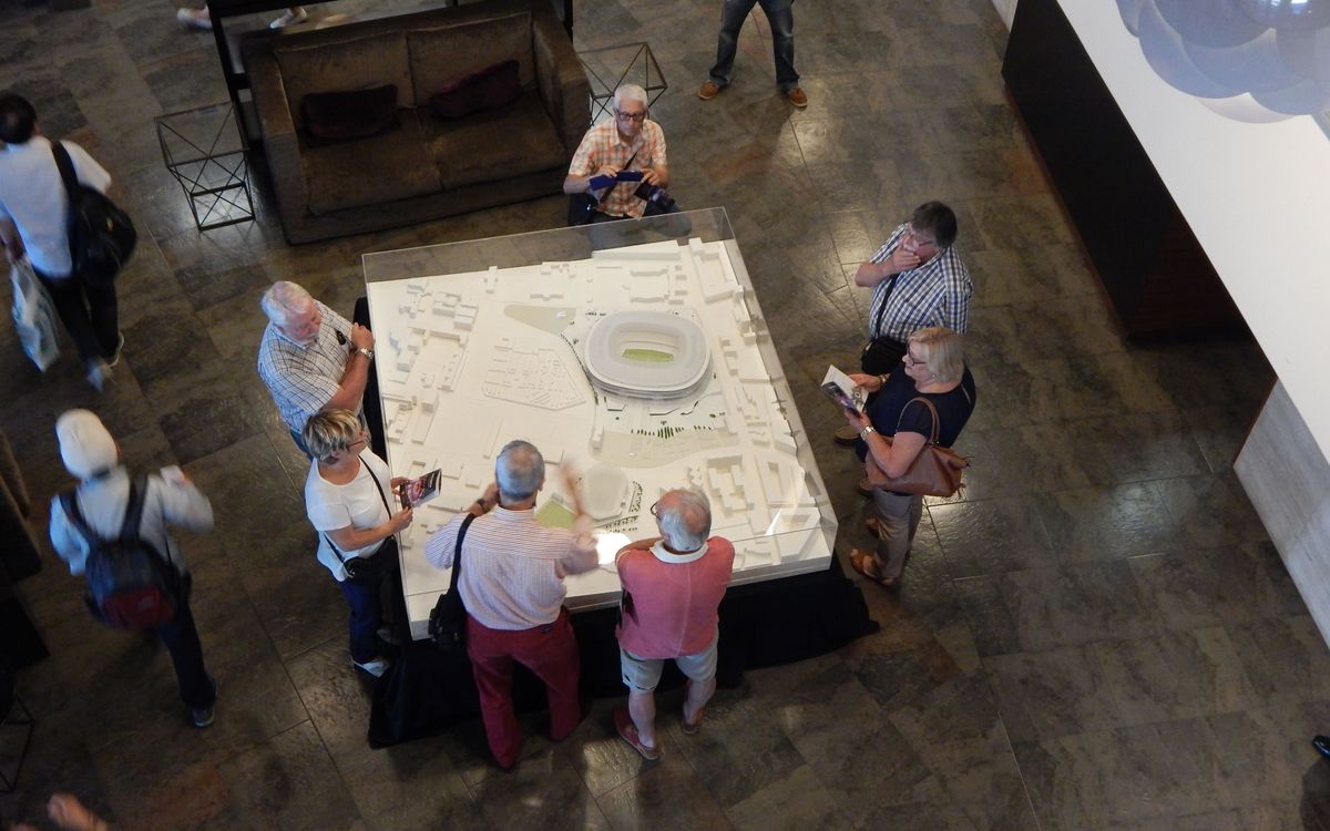 Las instalaciones del Espai Barça se presentan en Badalona